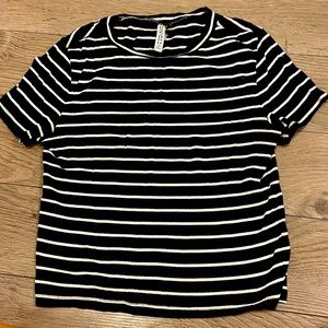 black striped baby tee!